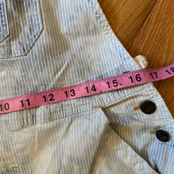 FAHERTY Railroad Stripe Tie-dye Overalls - Size M - Pristine Condition - Picture 3 of 6